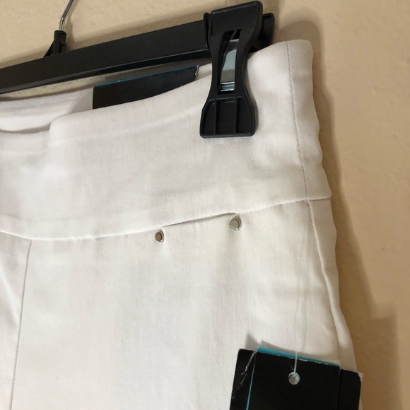 SALE!  $40  Attyre New York Audrey Ankle Slim Leg Petite Pants - Picture 3 of 16